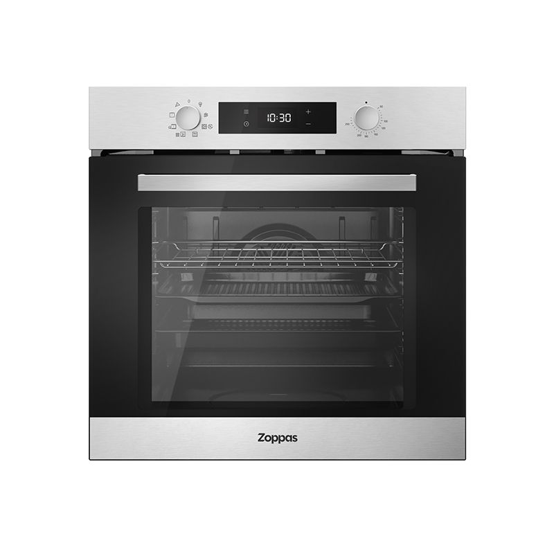 Forno termoventilato nero INOX EZFO78XAFSTH - frontale