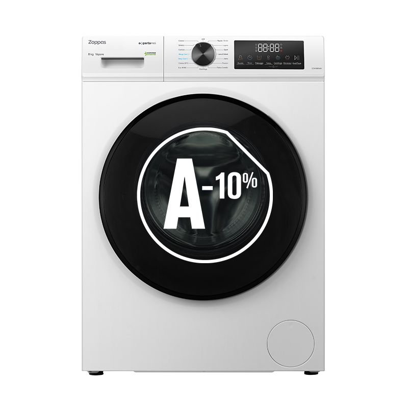 Lavatrice SLIM EXPERTA PRO EZWS8BWH - frontale A 10