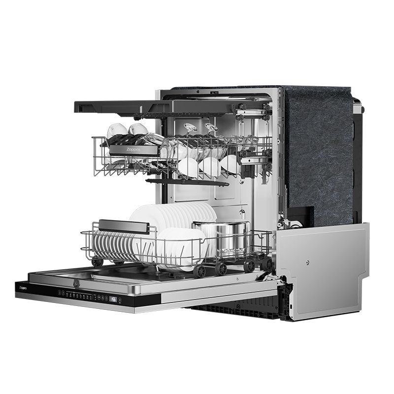LAVASTOVIGLIE INCASSO 60cm EZDWI614CH - laterale
