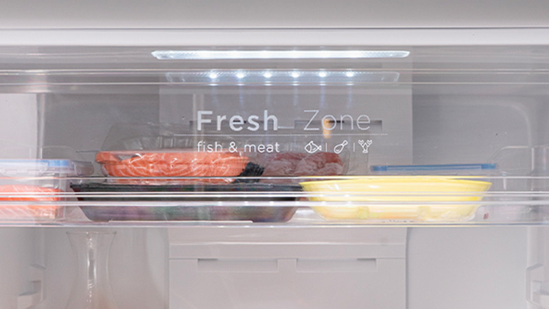 tecnologia fresh zone del frigorifero